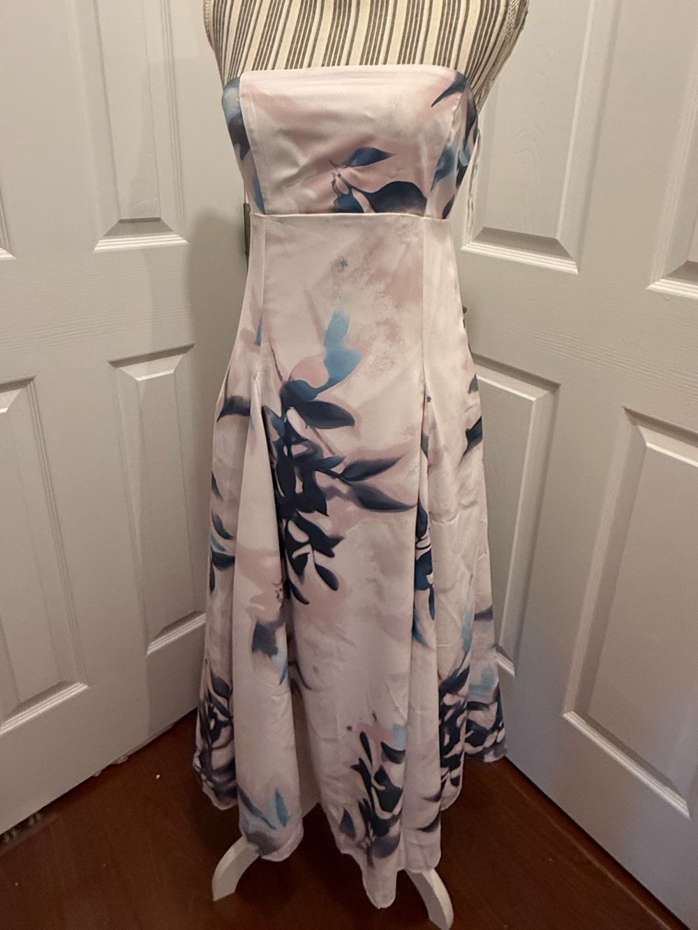 Abercrombie & Fitch Godet Clasp-Back Midi Dress NWT